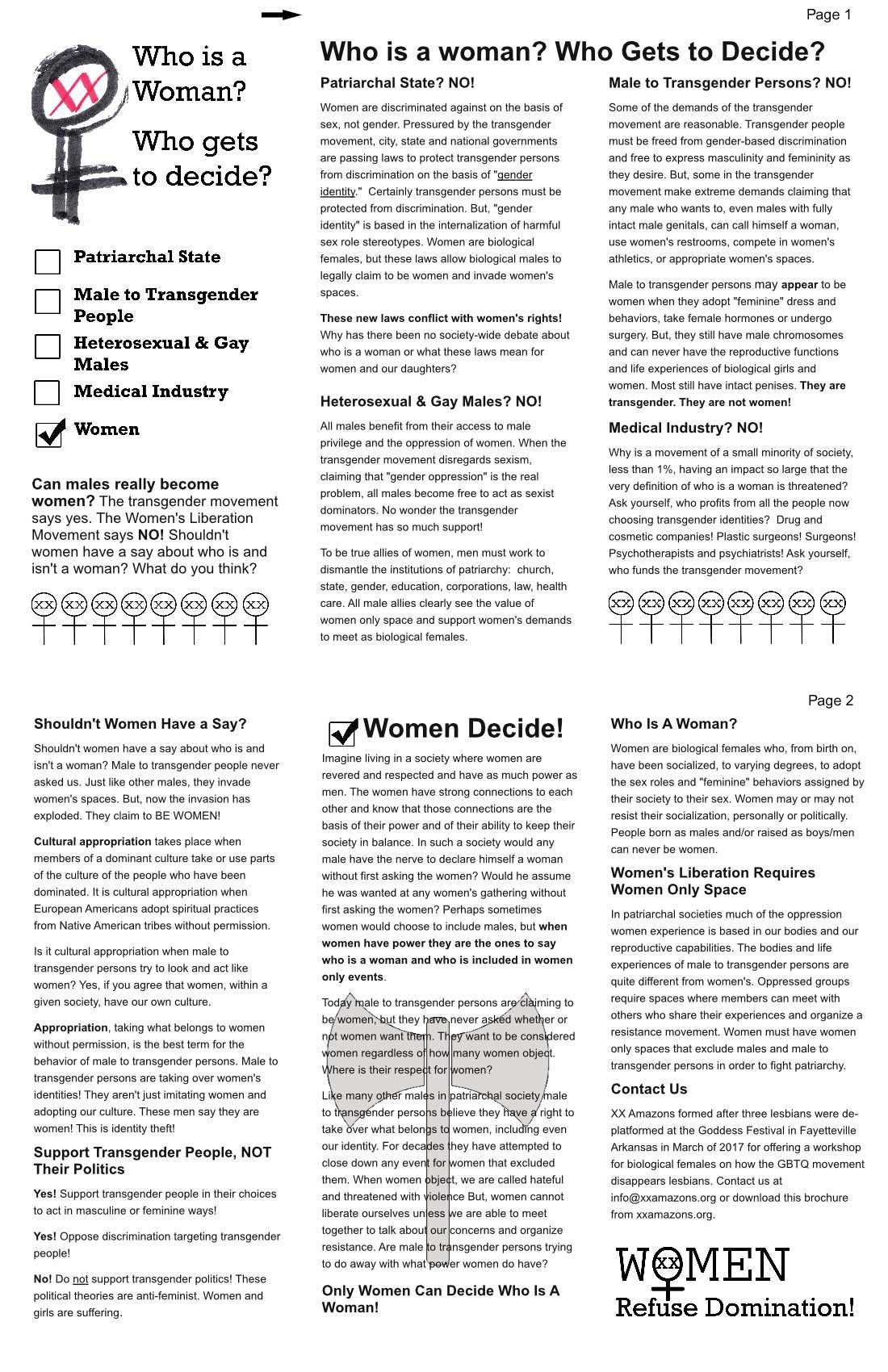 Who is a woman brochure jpeg file